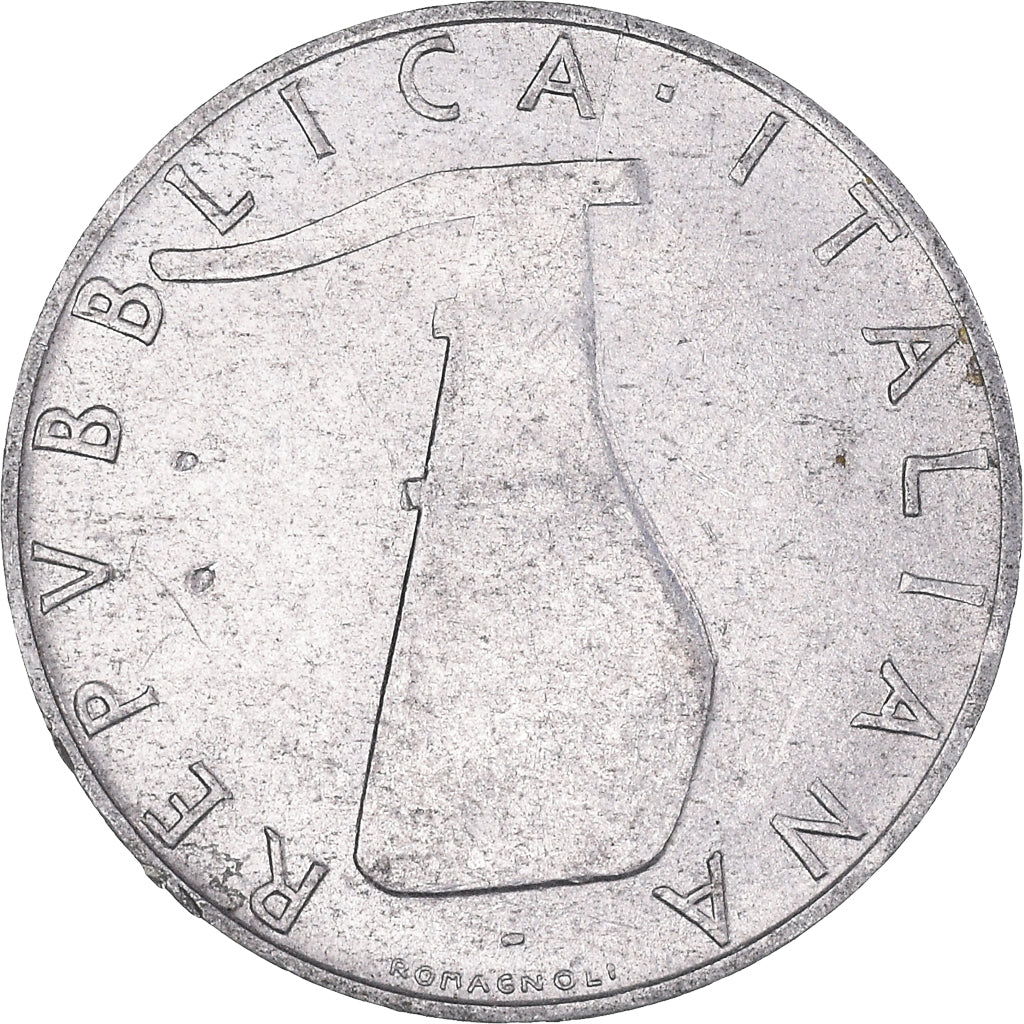 Moneta, Włochy, 5 Lire, 1978