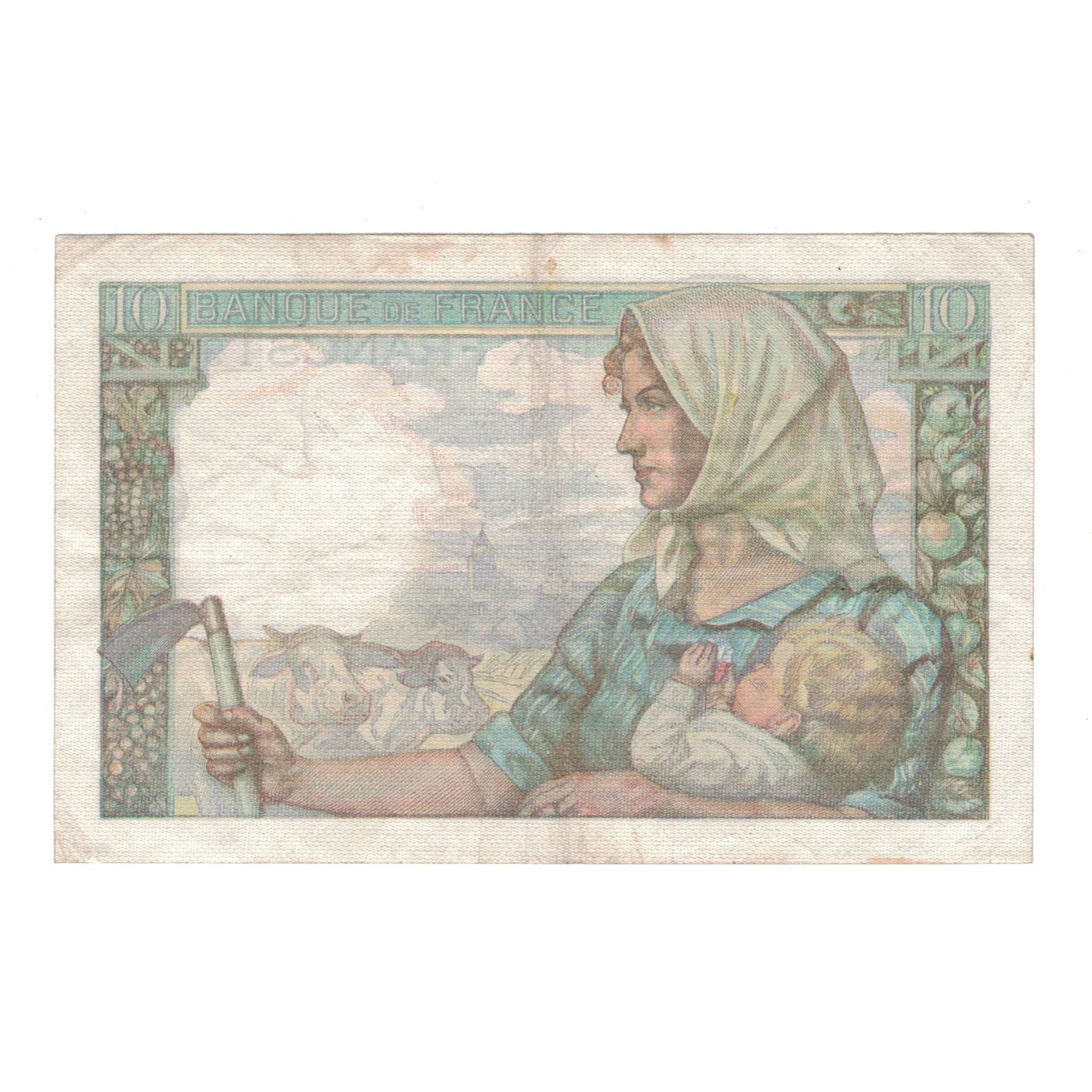 Francia, 10 Francs, Mineur, 1945, 1945-04-26, MBC, Fayette:8.14, KM:99e