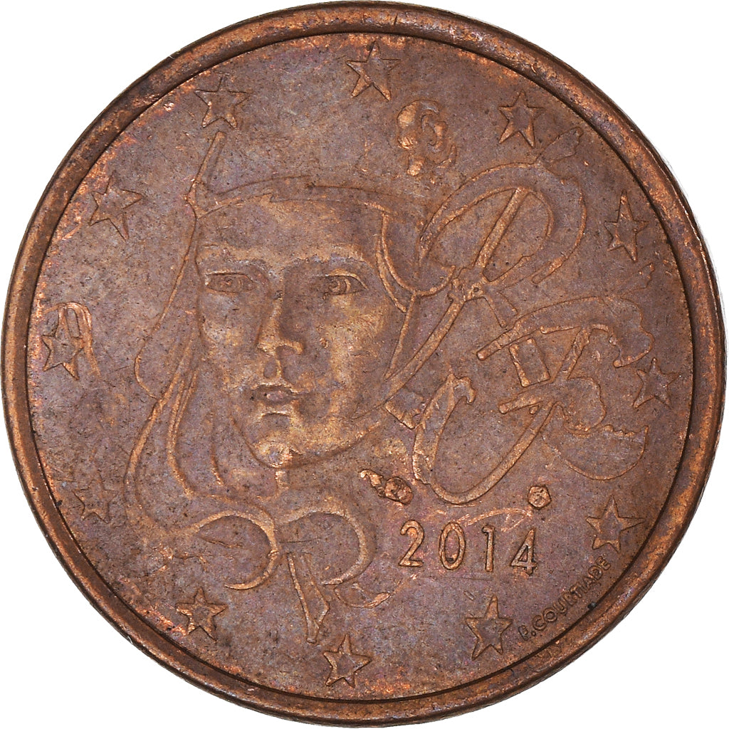 Moneda, Francia, 5 Euro Cent, 2014