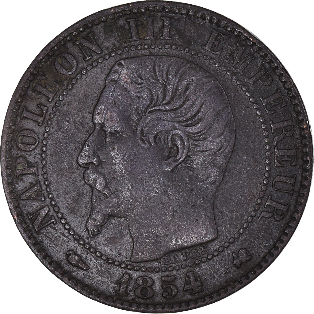Moneta, Francia, 5 Centimes, 1854