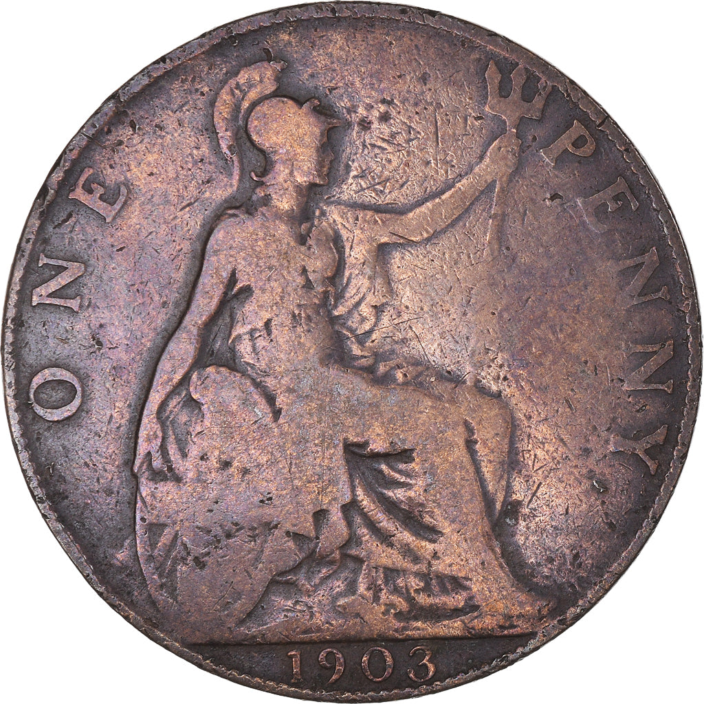 Coin, Great Britain, Penny, 1903