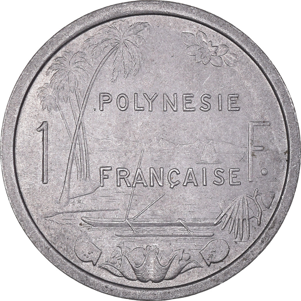 Moneda, Polinesia francesa, Franc, 1977