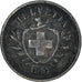 Münze, Schweiz, Rappen, 1887
