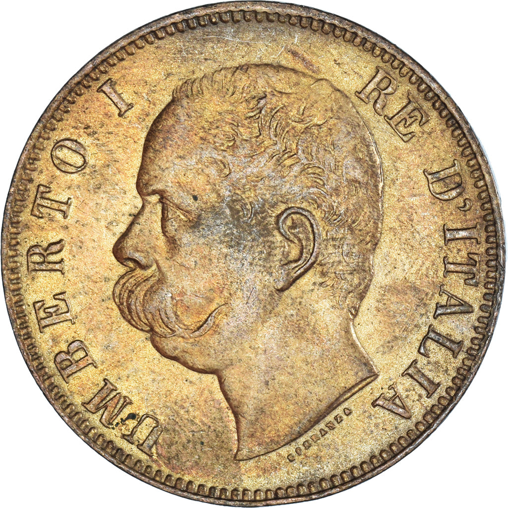 Moeda, Itália, 10 Centesimi, 1893