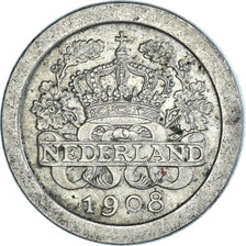 Monnaie, Pays-Bas, 5 Cents, 1908