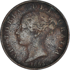 Coin, Great Britain, Penny, 1853