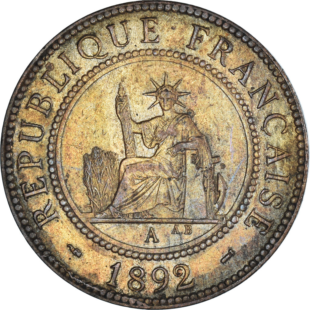 Coin, FRENCH INDO-CHINA, Cent, 1892