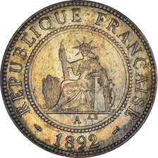 Moneta, FRANCUSKIE INDOCHINY, Cent, 1892