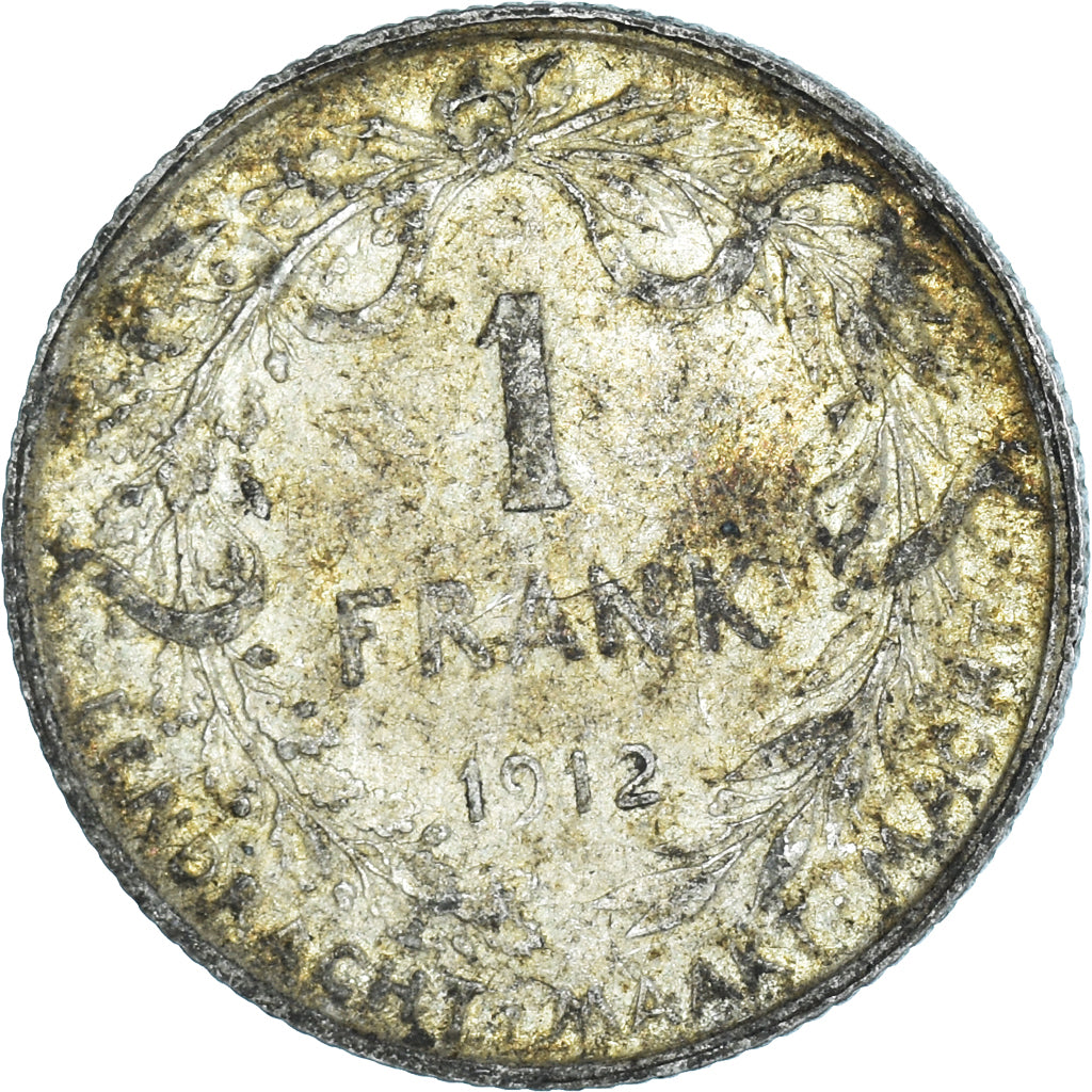 Moneta, Belgio, Franc, 1912