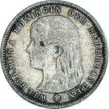 Moeda, Países Baixos, 25 Cents, 1893