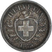 Moneda, Suiza, 2 Rappen, 1875