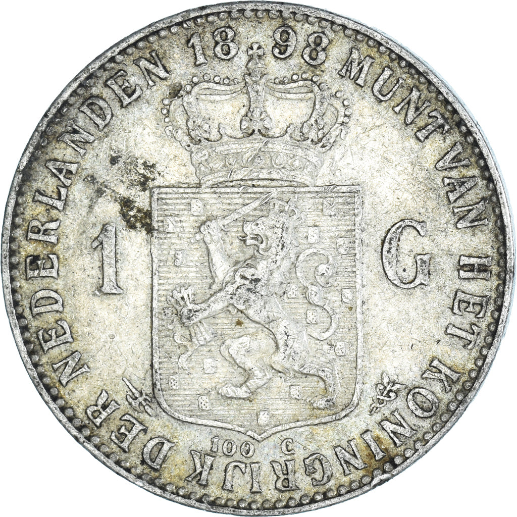 Moneta, Paesi Bassi, Gulden, 1898