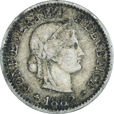 Moneda, Suiza, 5 Rappen, 1882