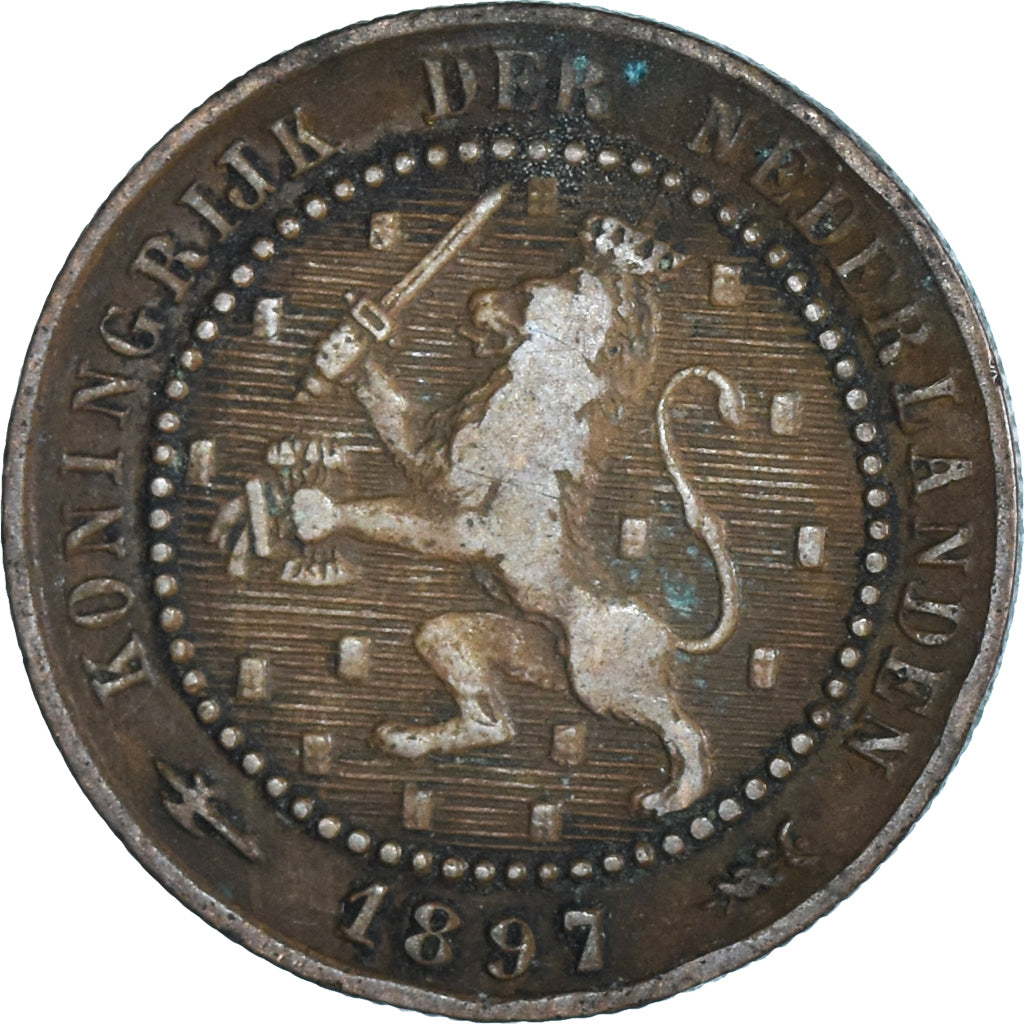Moneda, Países Bajos, Cent, 1897
