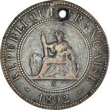 Moneda, INDOCHINA FRANCESA, Cent, 1892