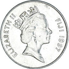 Moneda, Fiji, 10 Cents, 1997