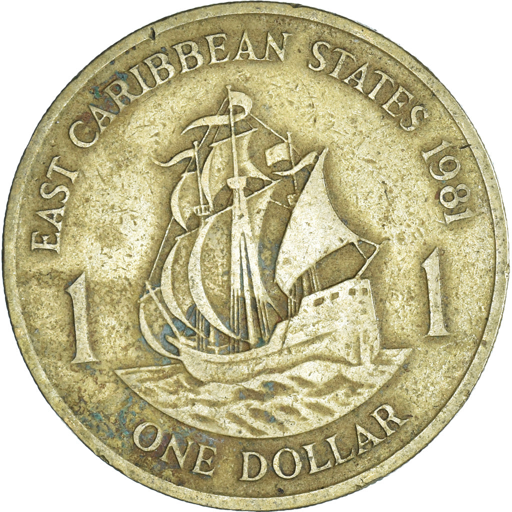 Moeda, Estados das Caraíbas Orientais, Dollar, 1981