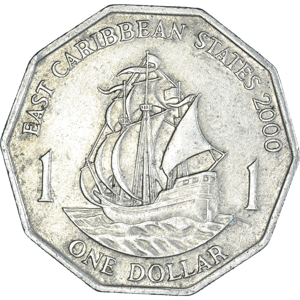 Coin, East Caribbean States, Dollar, 2000