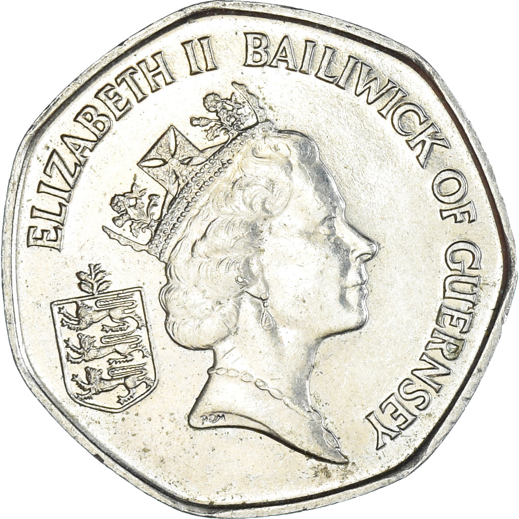 Moneta, Guernsey, 20 Pence, 1992
