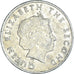 Monnaie, Etats des caraibes orientales, 25 Cents, 2002