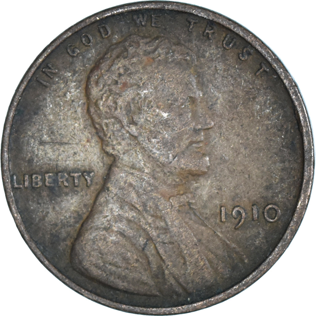 Moeda, Estados Unidos da América, Cent, 1910