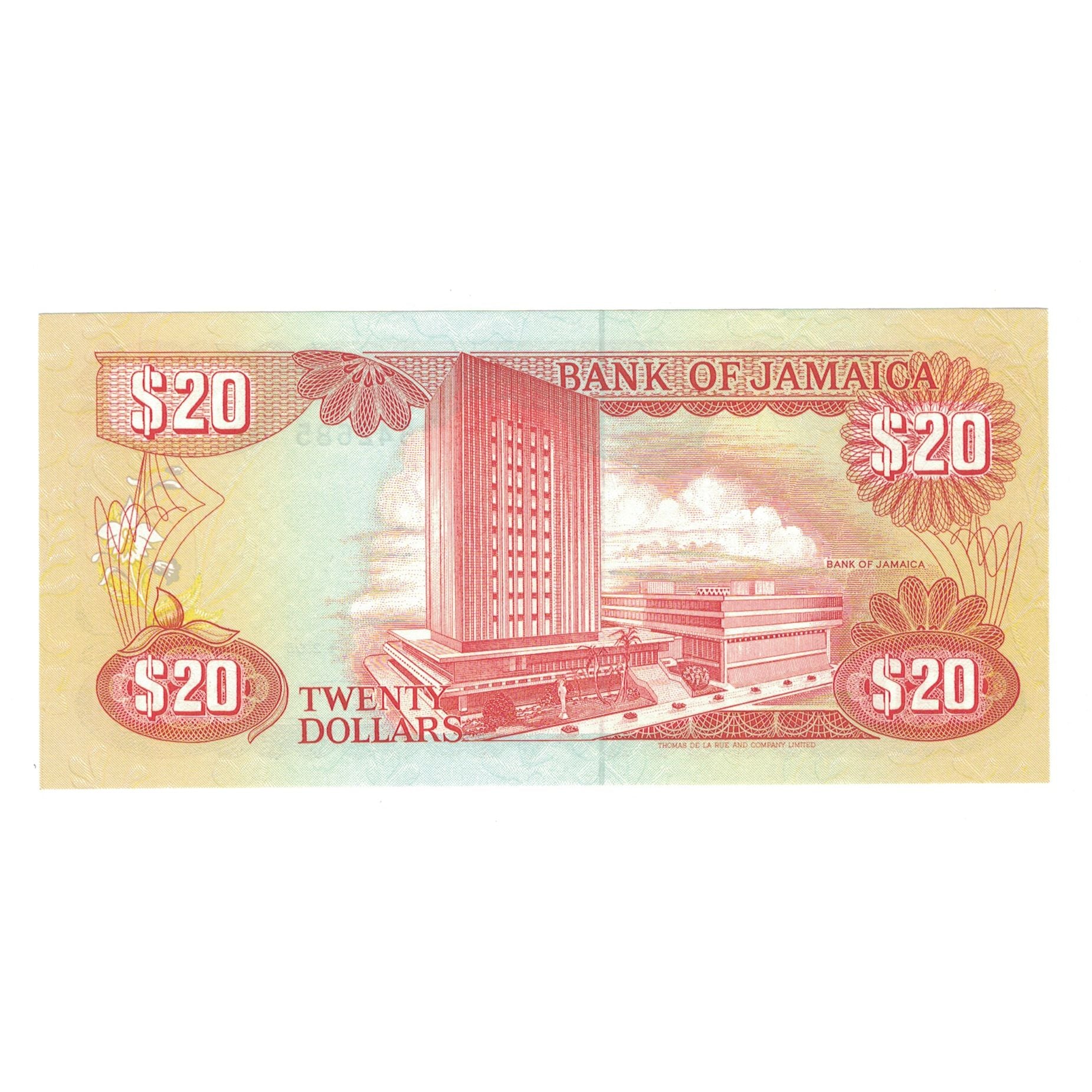 Banknote, Jamaica, 20 Dollars, 1995, 1995-02-01, KM:72e, UNC(65-70)