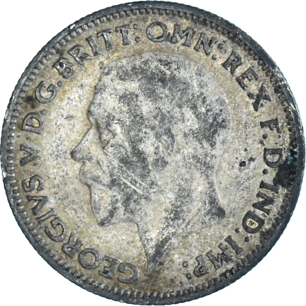 Coin, Great Britain, 6 Pence, 1933