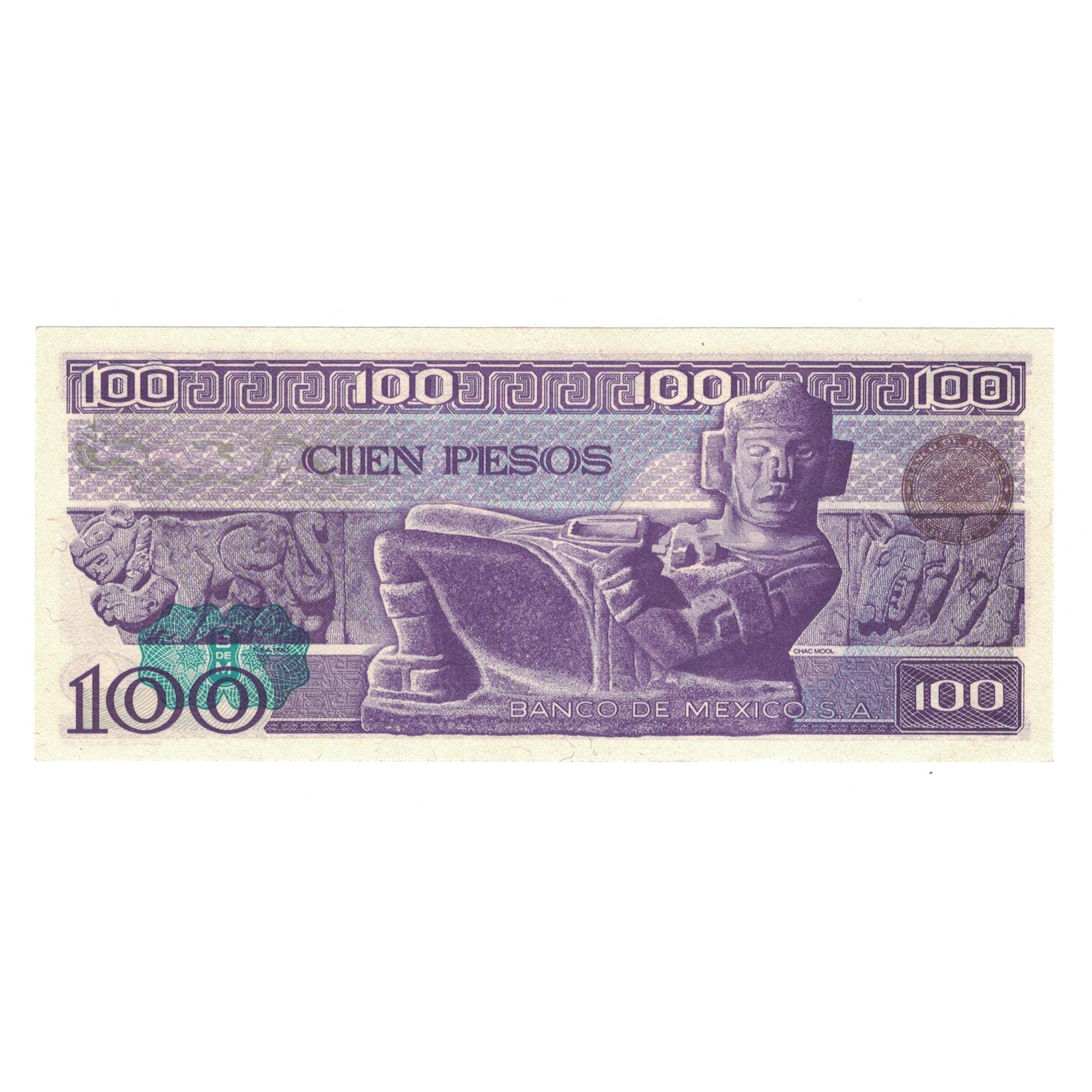 Banknote, Mexico, 100 Pesos, 1981, 1981-01-27, KM:74a, UNC(65-70)