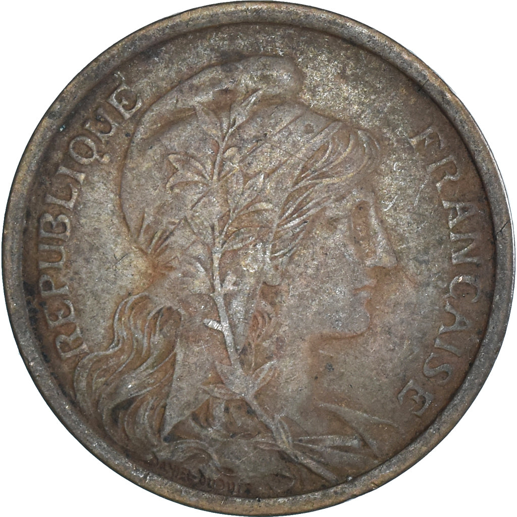 Munten, Frankrijk, 2 Centimes, 1913