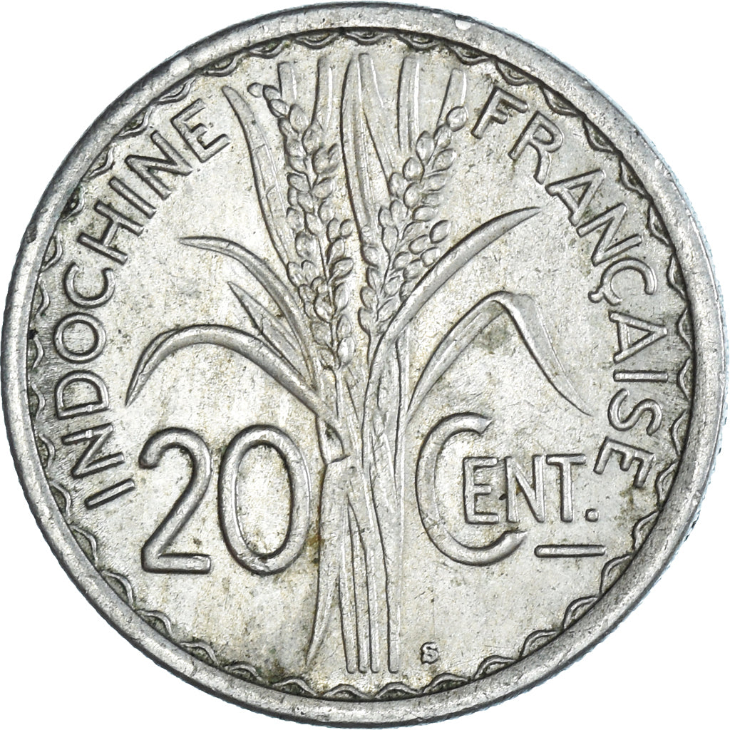 Coin, FRENCH INDO-CHINA, 20 Cents, 1941