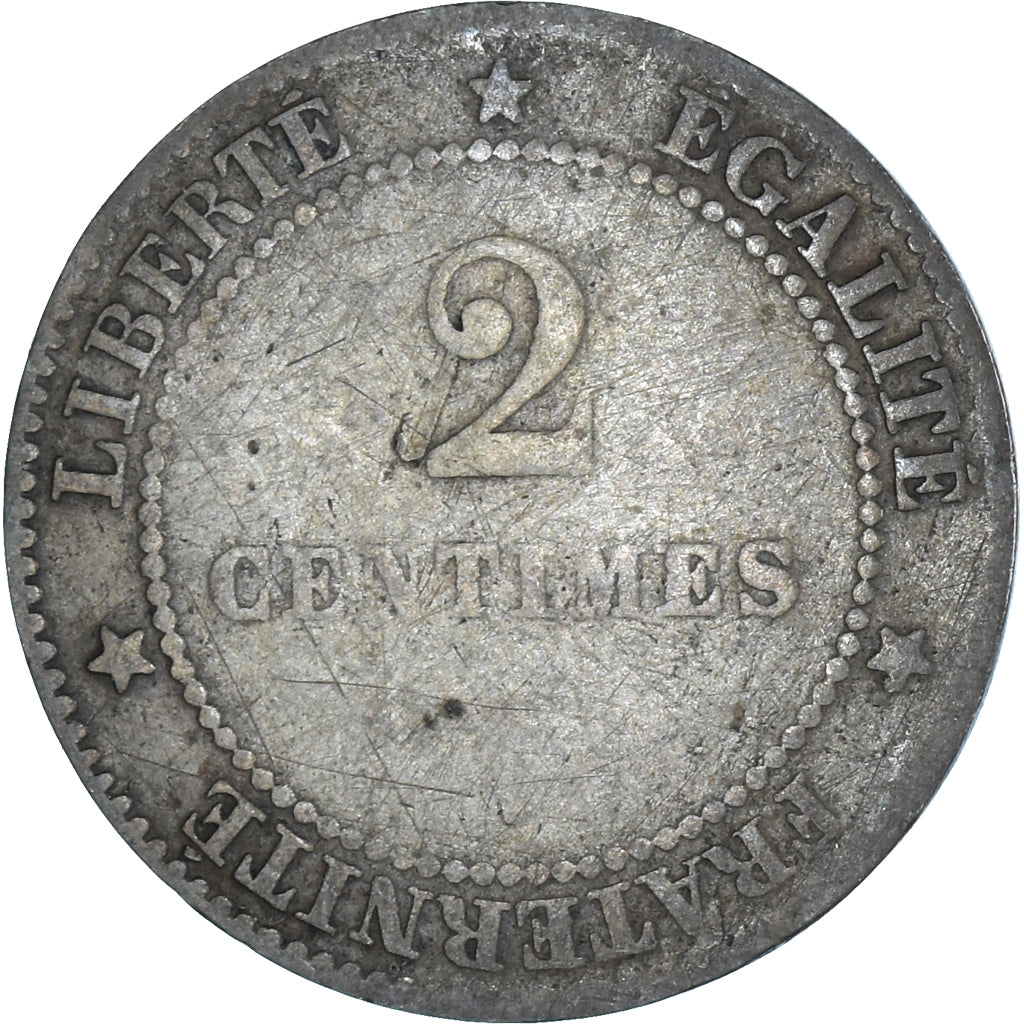 Münze, Frankreich, 2 Centimes, 1879