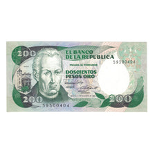 Banknote, Colombia, 200 Pesos Oro, 1985, 1985-11-01, KM:429c, UNC(65-70)