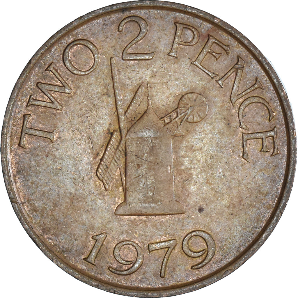 Moneda, Gran Bretaña, 2 Pence, 1979