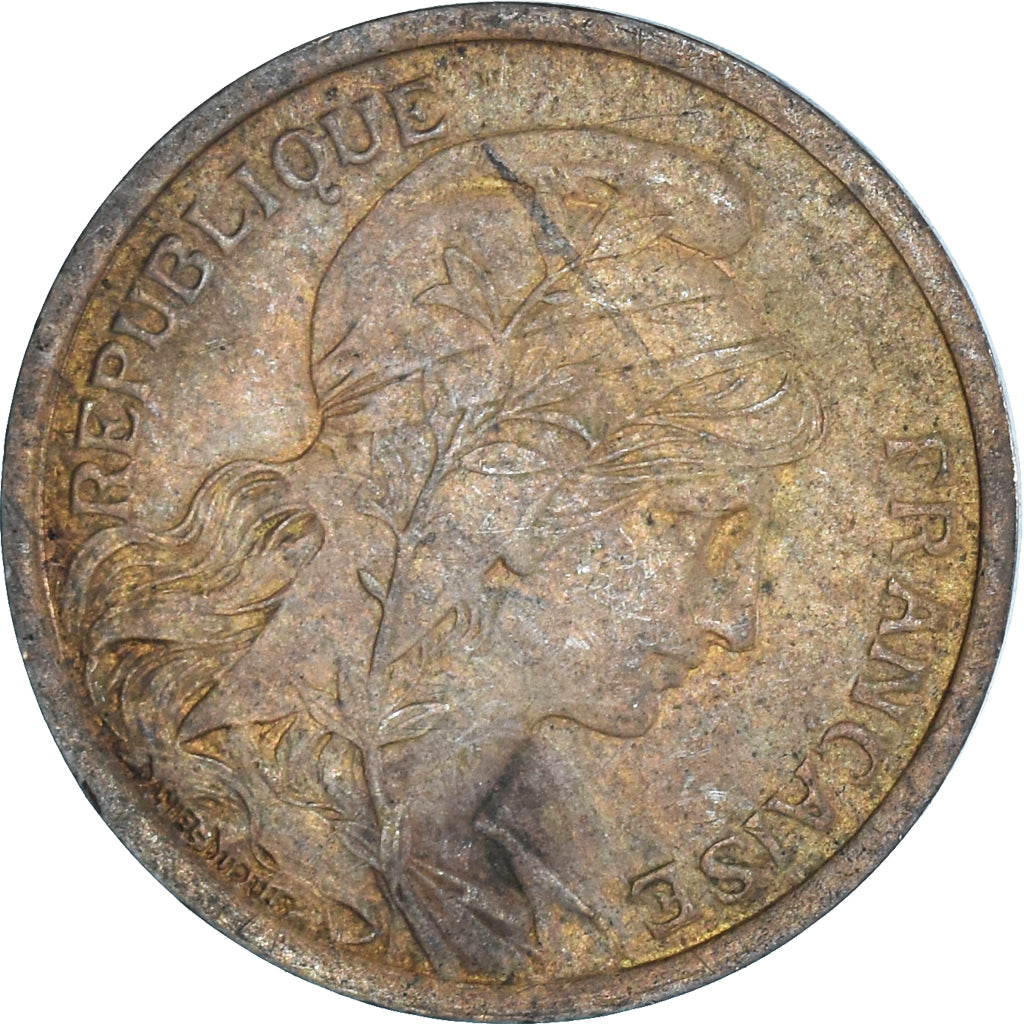 Münze, Frankreich, 2 Centimes, 1916