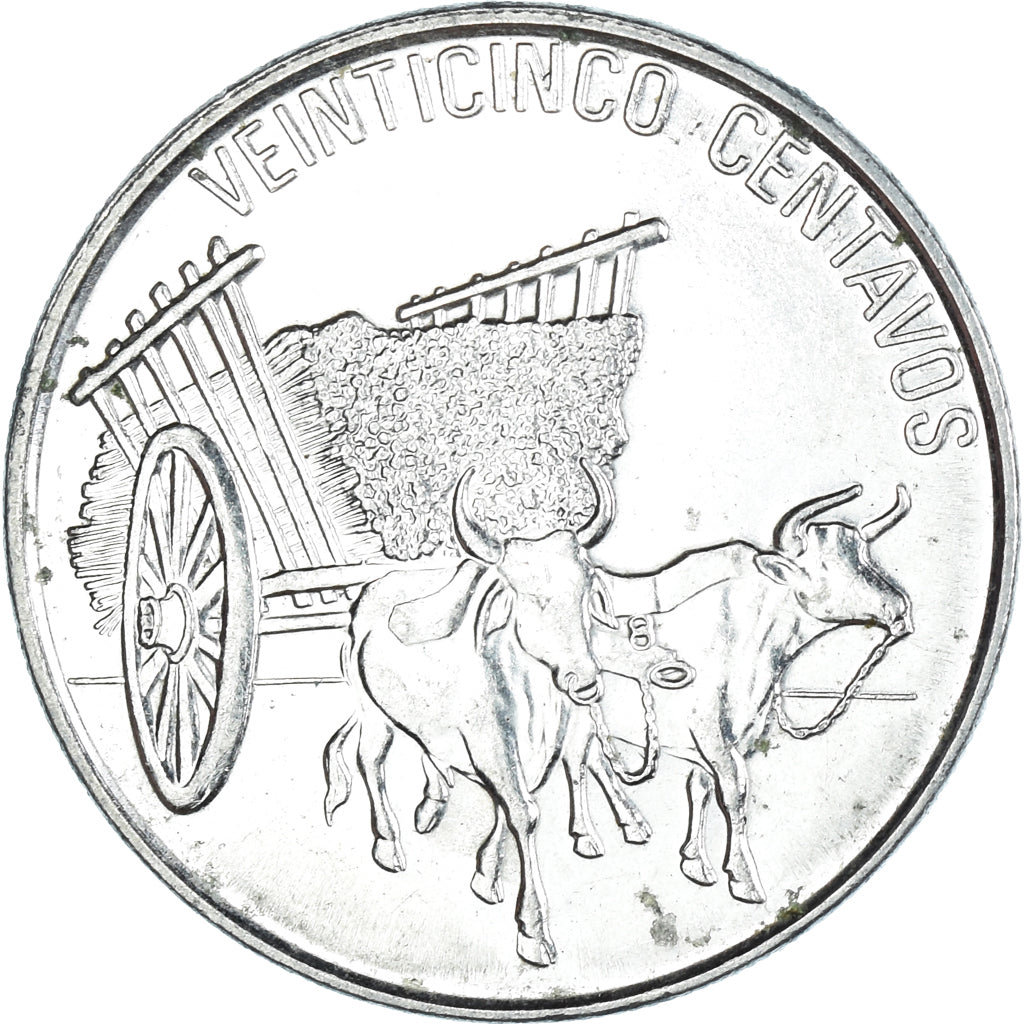 Coin, Dominican Republic, 25 Centavos, 1991
