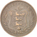 GUERNSEY, 8 Doubles, 1889, Heaton, KM #7, EF(40-45), Bronze, 31.6, 9.46