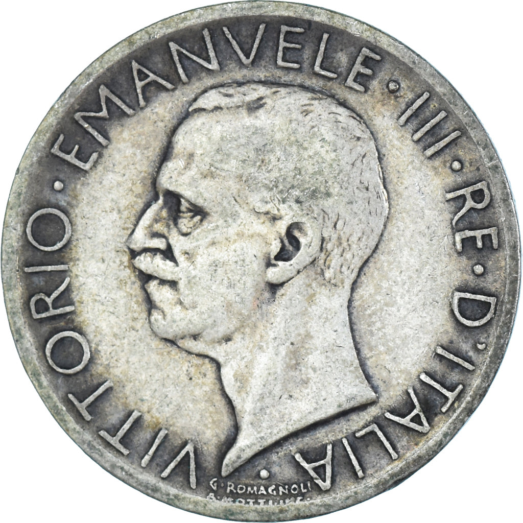 Moneda, Italia, 5 Lire, 1927