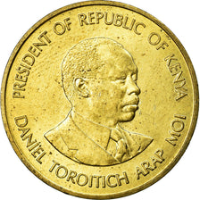Münze, Kenya, 5 Cents, 1987, UNZ, Nickel-brass, KM:17