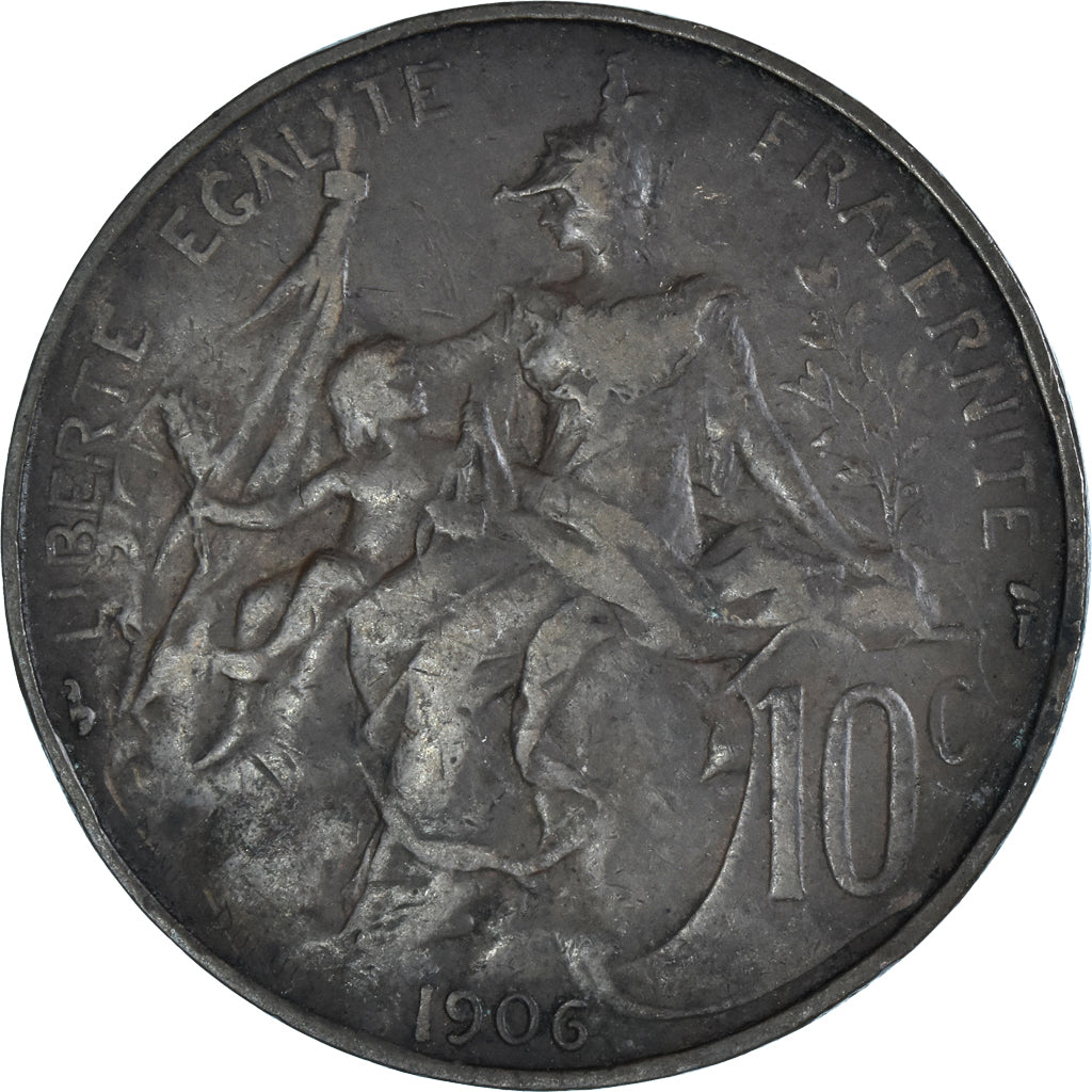 Monnaie, France, 10 Centimes, 1906