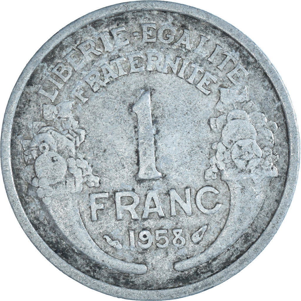 Moneta, Francia, Franc, 1958