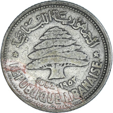 Moneta, Liban, 50 Piastres, 1952