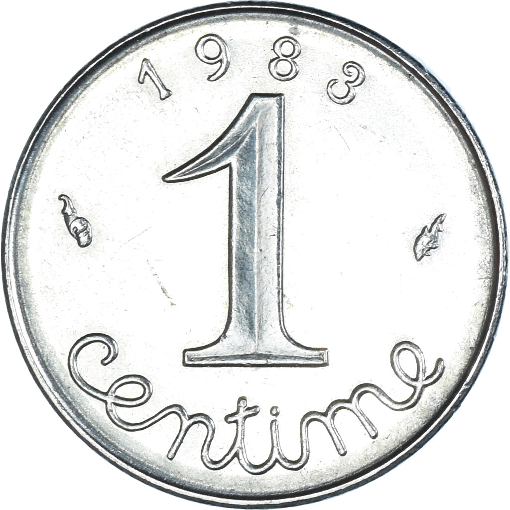 Coin, France, Centime, 1983