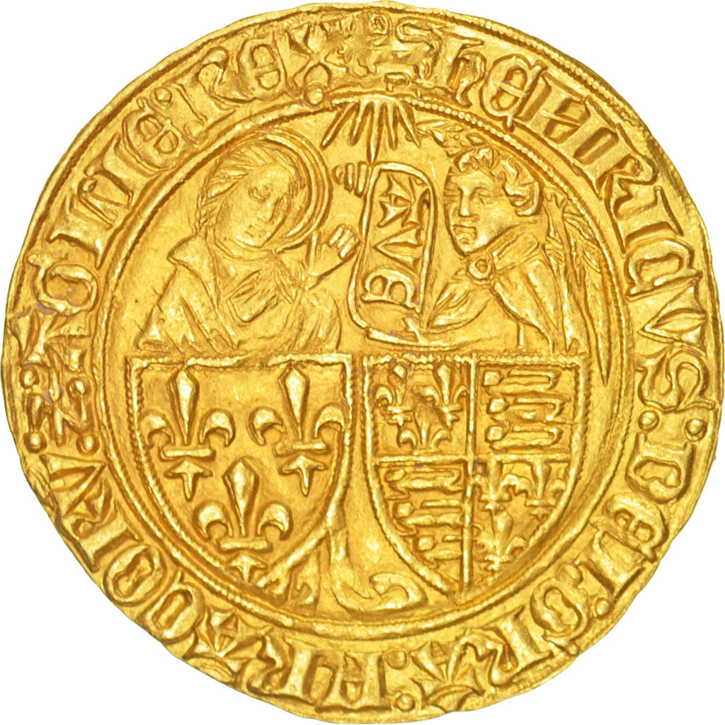 FRANCE, Salut d'or, Rouen, AU(55-58), Gold, Duplessy #443A, 3.49