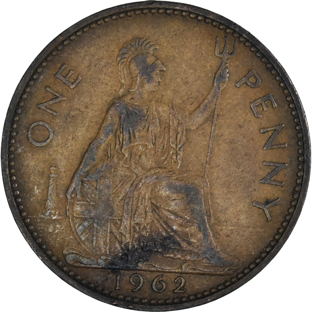 Moneta, Gran Bretagna, Penny, 1962