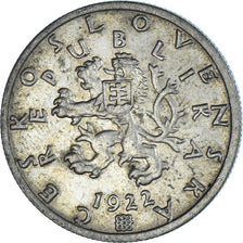 Monnaie, Tchécoslovaquie, 50 Haleru, 1922