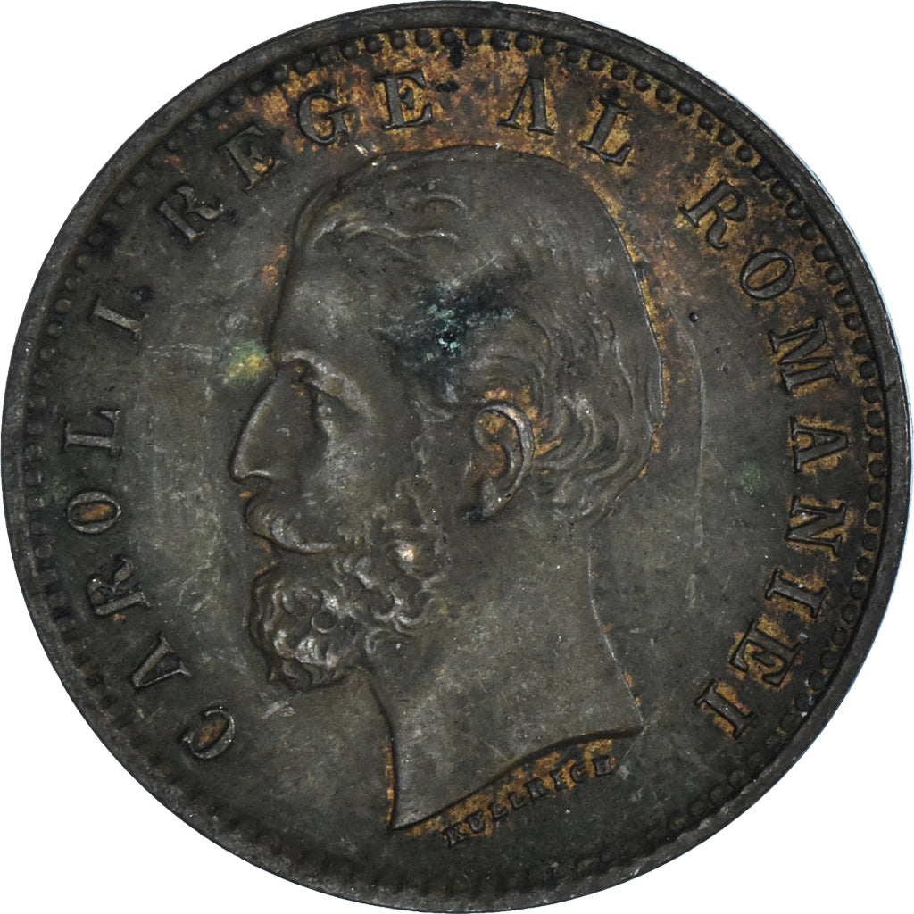 Coin, Romania, 2 Bani, 1900