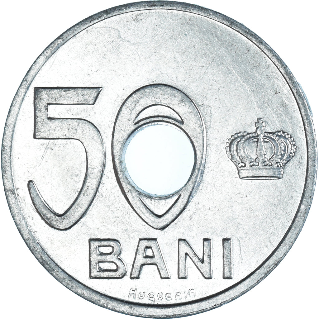 Münze, Rumänien, 50 Bani, 1921