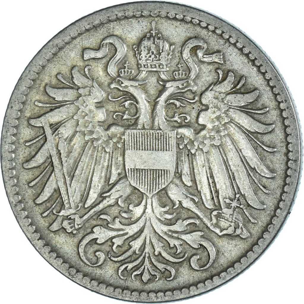 Moeda, Áustria, 10 Heller, 1916