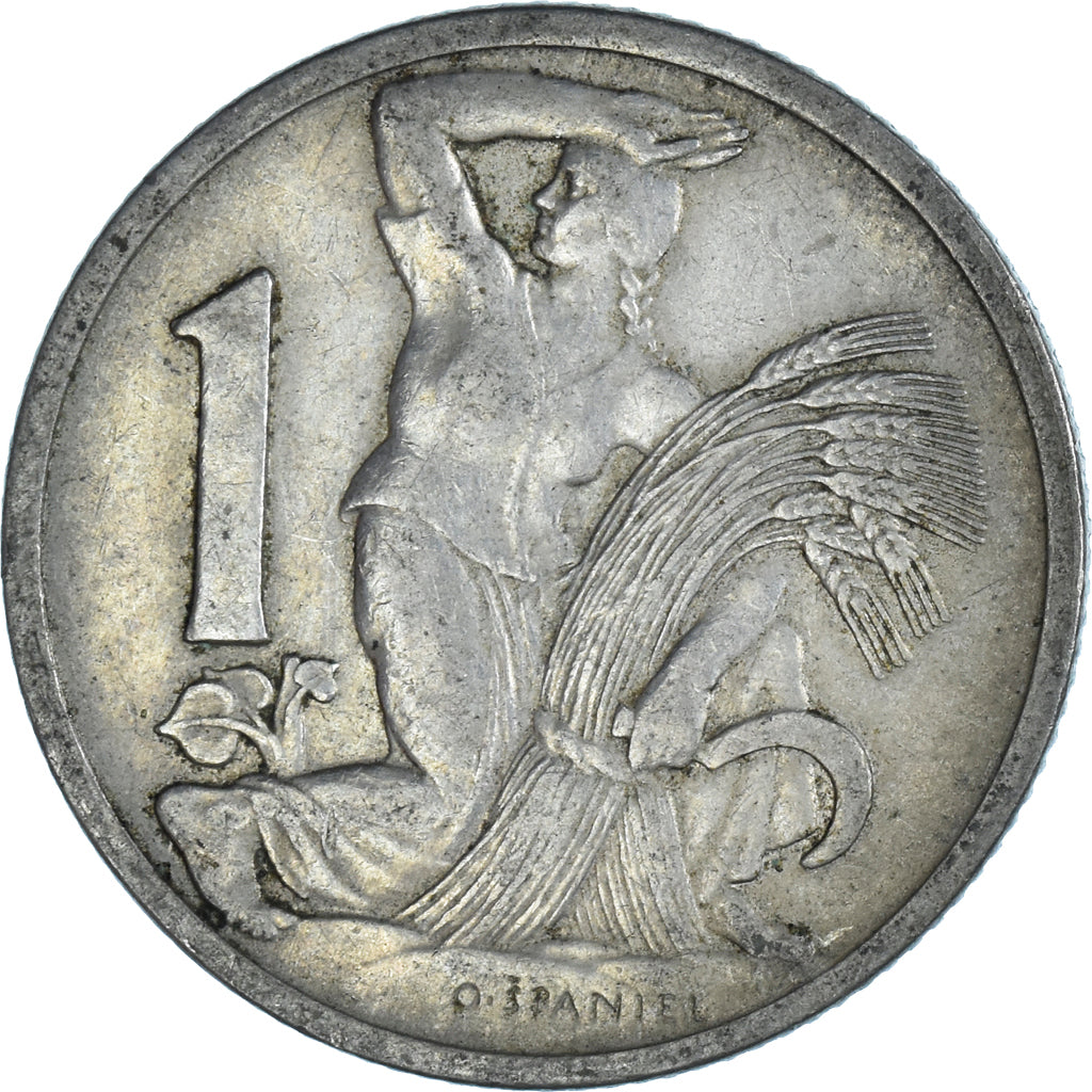 Coin, Czechoslovakia, Koruna, 1922