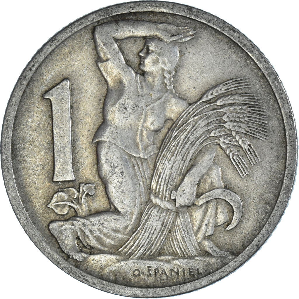 Moeda, Checoslováquia, Koruna, 1922